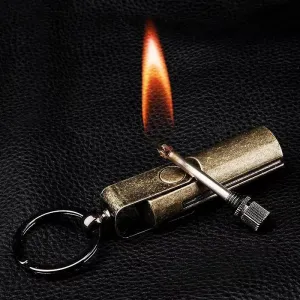 Waterproof Keychain Lighter - Compact Survival Tool