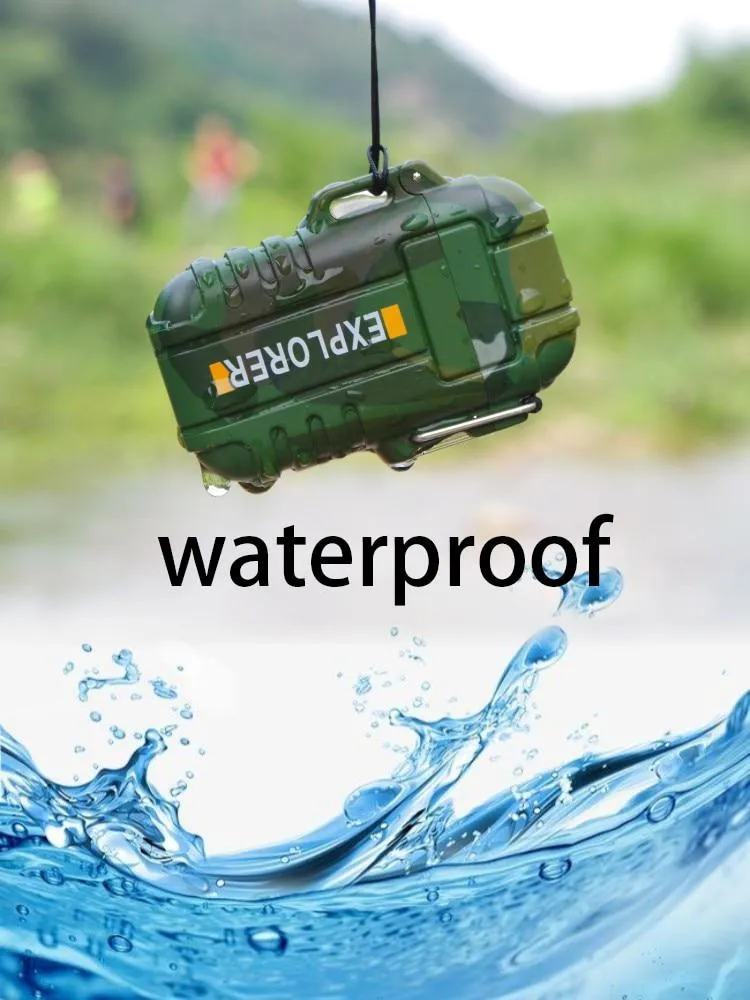 Waterproof USB Plasma Lighter For Outdoor Camping