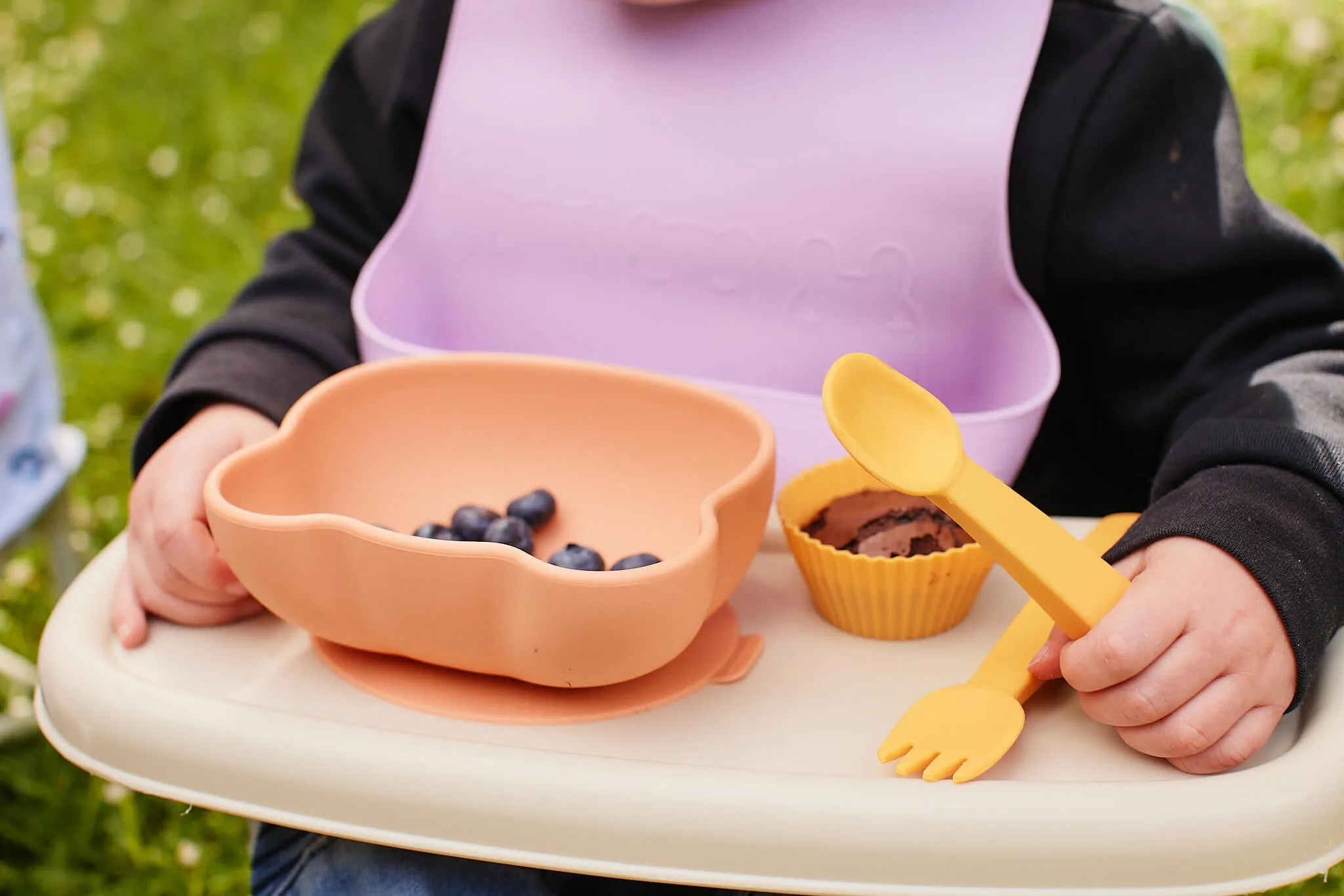 We Might Be Tiny x Izimini Baby Chair & Baby Feeding Set
