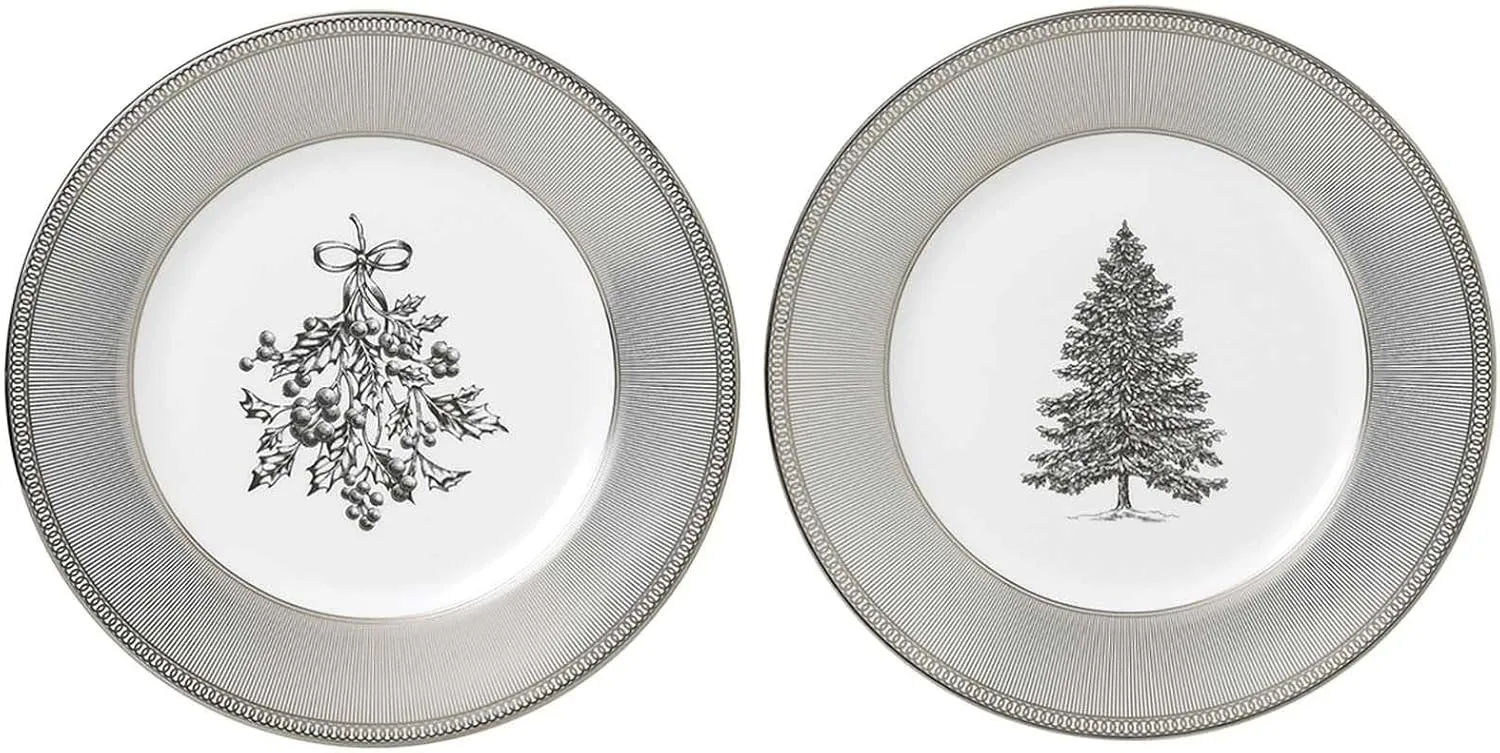 Wedgwood Winter White Salad Plate, Set of 2