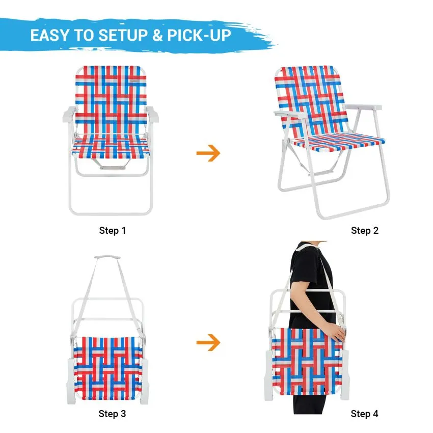 WEJOY Beach Chair - South Molle Series