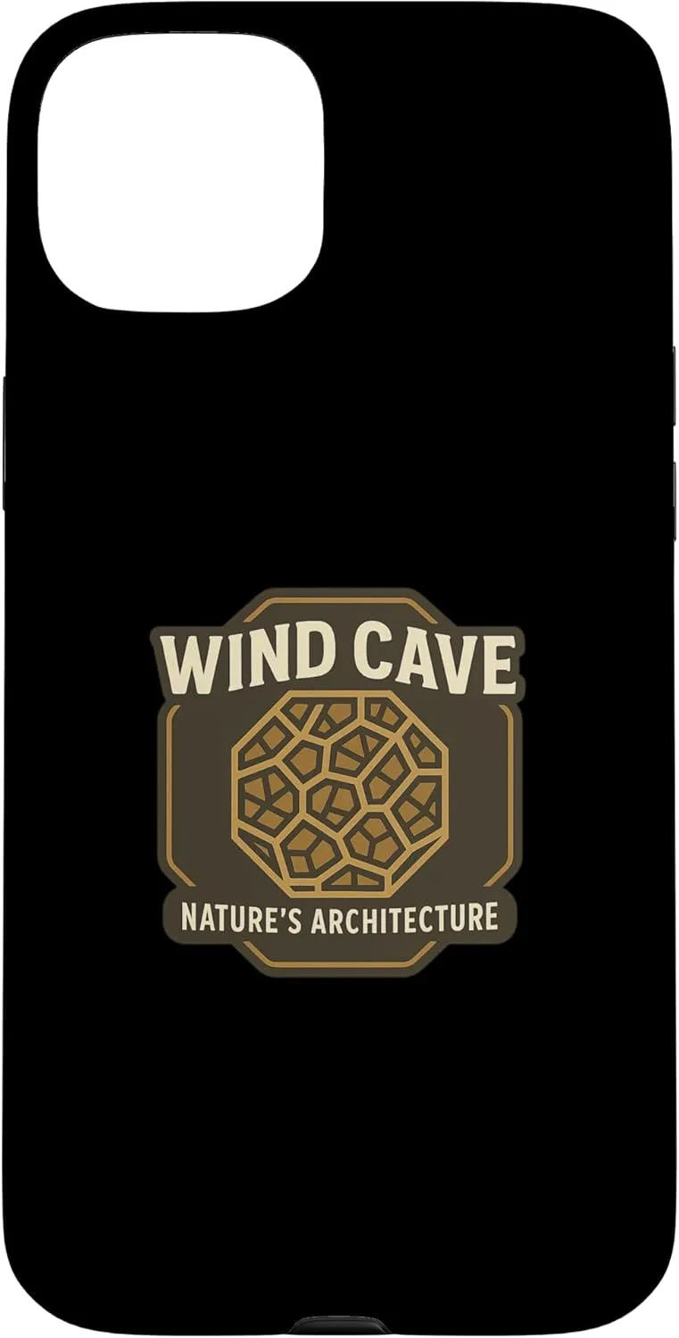 Wind Cave – Labyrinth Cave Design for Nature Lovers Case for iPhone 15 Plus