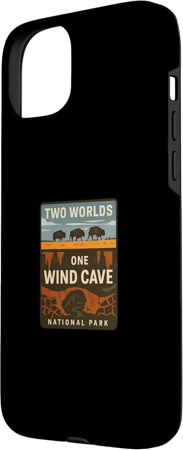 Wind Cave – Labyrinth Cave Design for Nature Lovers Case for iPhone 15 Plus