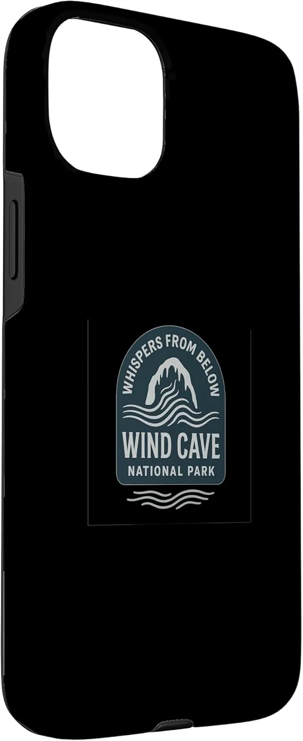 Wind Cave – Labyrinth Cave Design for Nature Lovers Case for iPhone 15 Plus