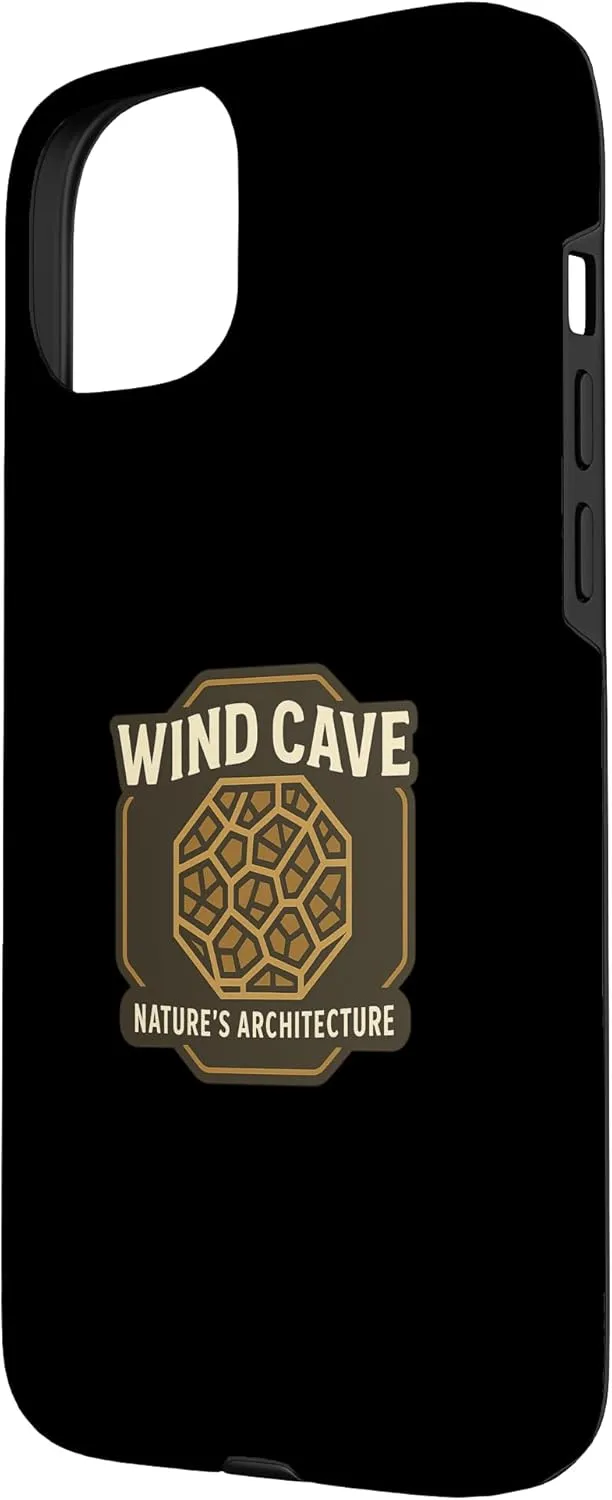 Wind Cave – Labyrinth Cave Design for Nature Lovers Case for iPhone 15 Plus