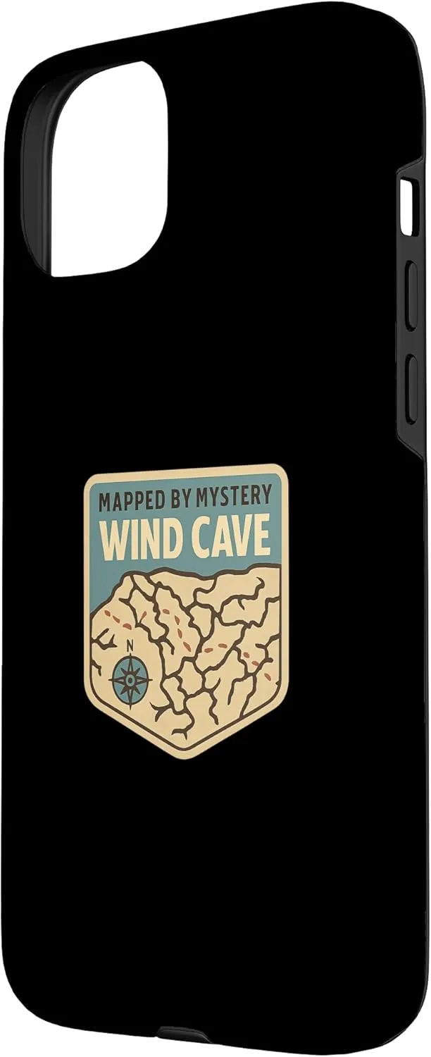 Wind Cave – Labyrinth Cave Design for Nature Lovers Case for iPhone 15 Plus