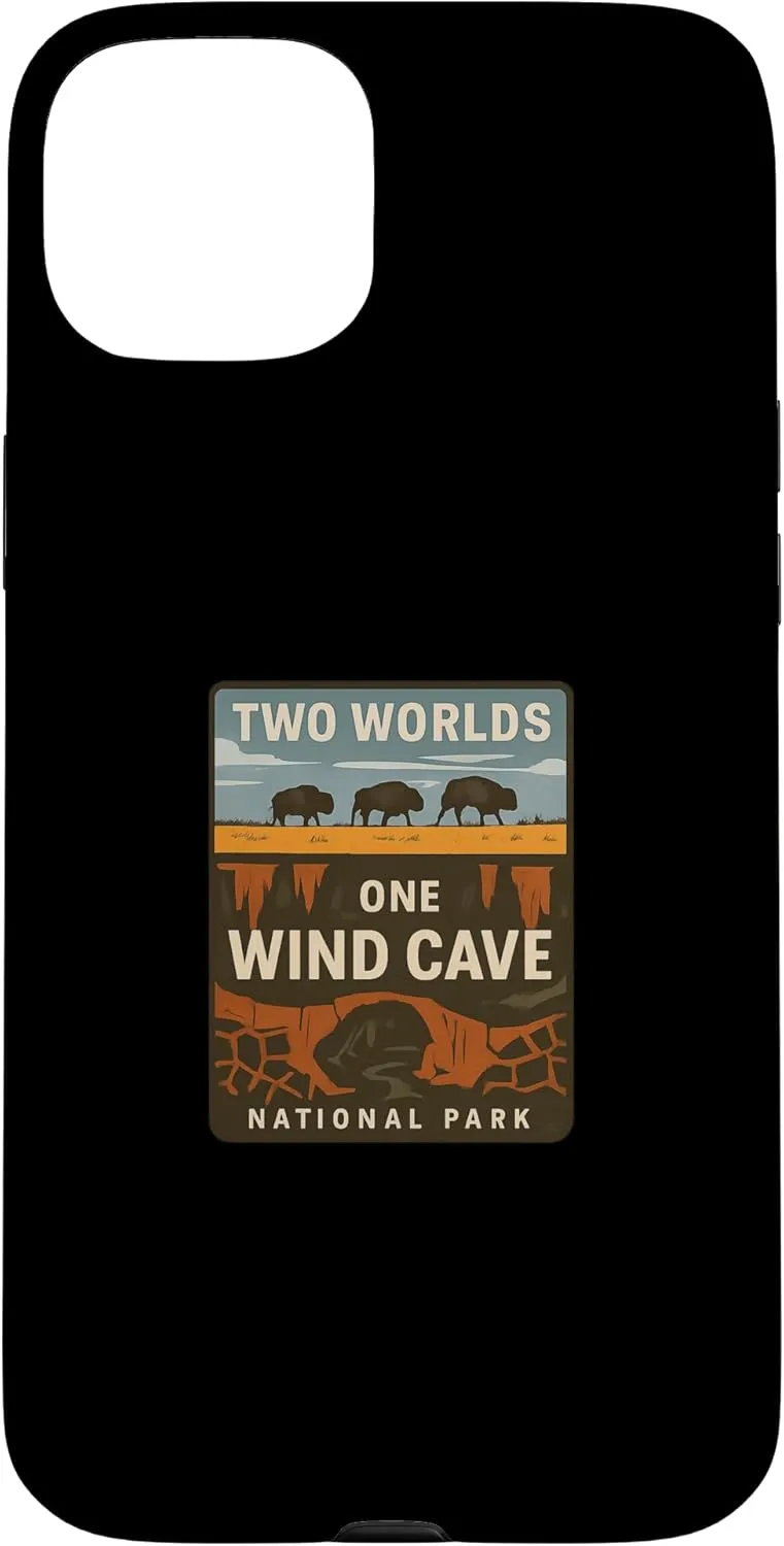 Wind Cave – Labyrinth Cave Design for Nature Lovers Case for iPhone 15 Plus