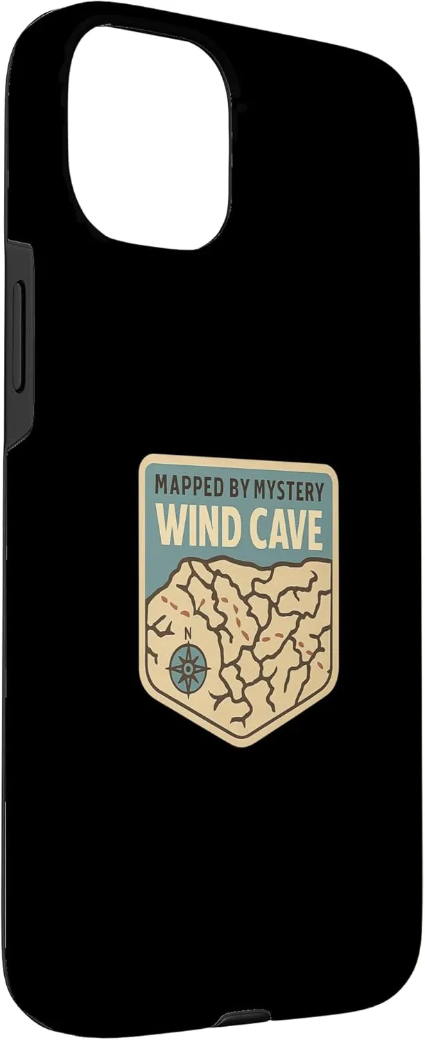 Wind Cave – Labyrinth Cave Design for Nature Lovers Case for iPhone 15 Plus