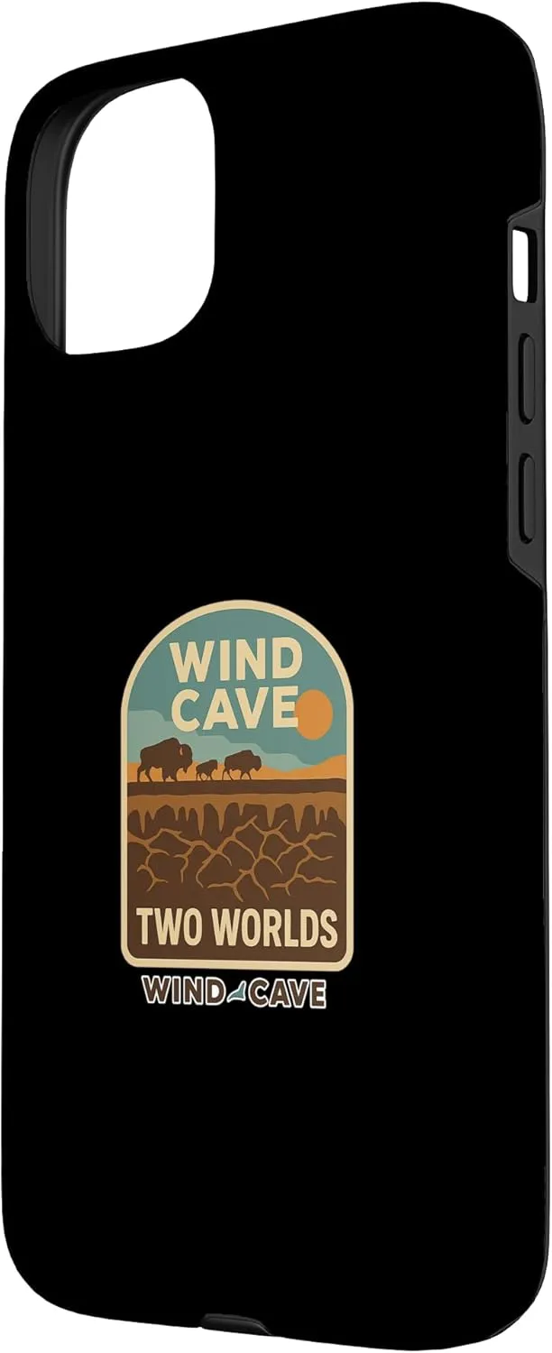 Wind Cave – Labyrinth Cave Design for Nature Lovers Case for iPhone 15 Plus