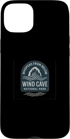 Wind Cave – Labyrinth Cave Design for Nature Lovers Case for iPhone 15 Plus