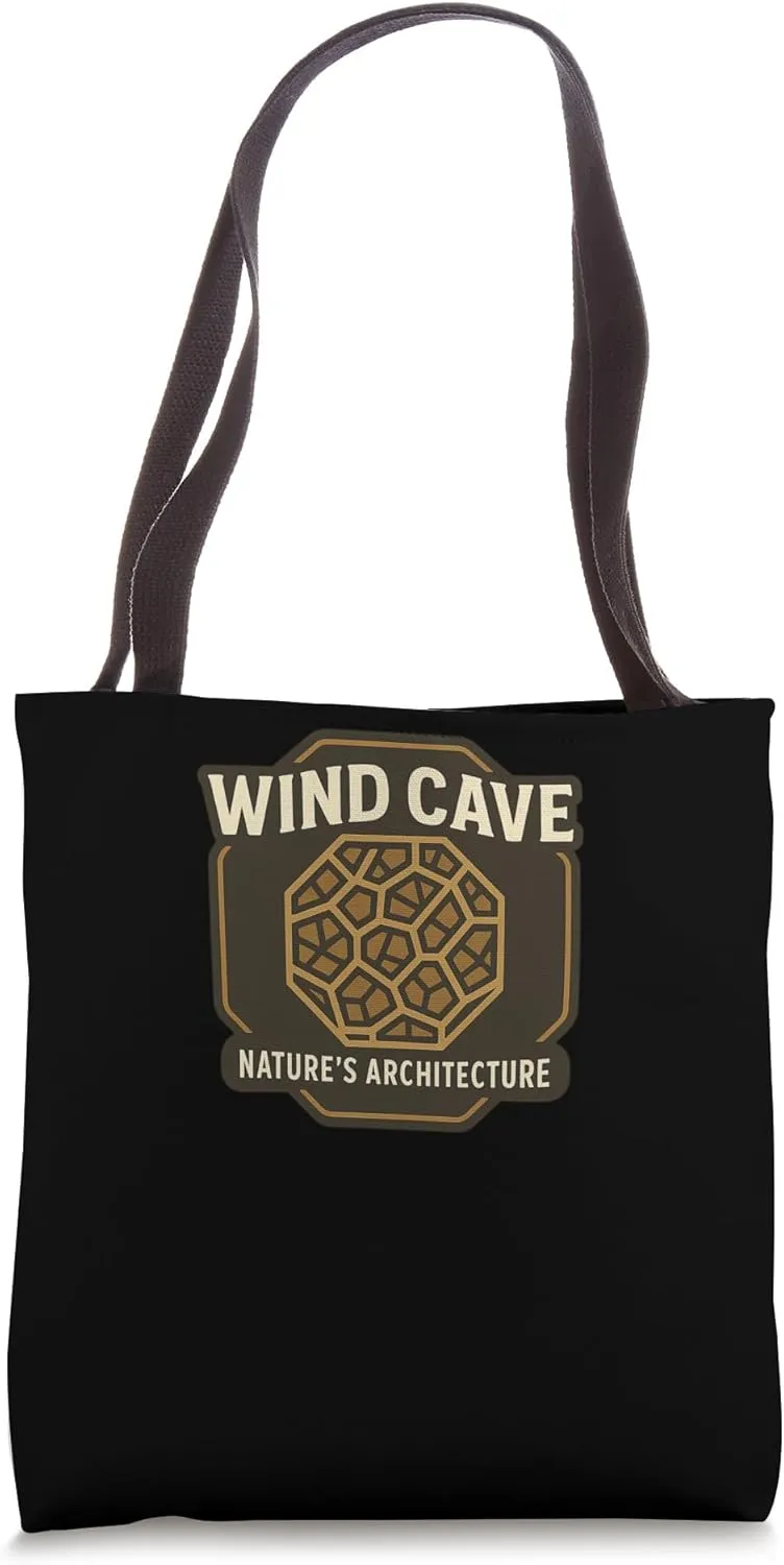 Wind Cave – Labyrinth Cave Design for Nature Lovers Tote Bag