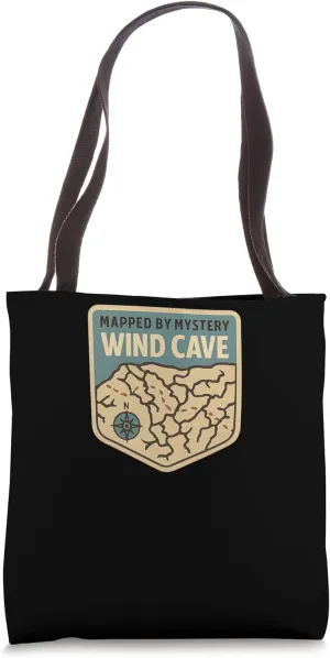 Wind Cave – Labyrinth Cave Design for Nature Lovers Tote Bag
