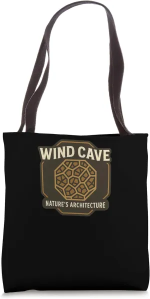 Wind Cave – Labyrinth Cave Design for Nature Lovers Tote Bag