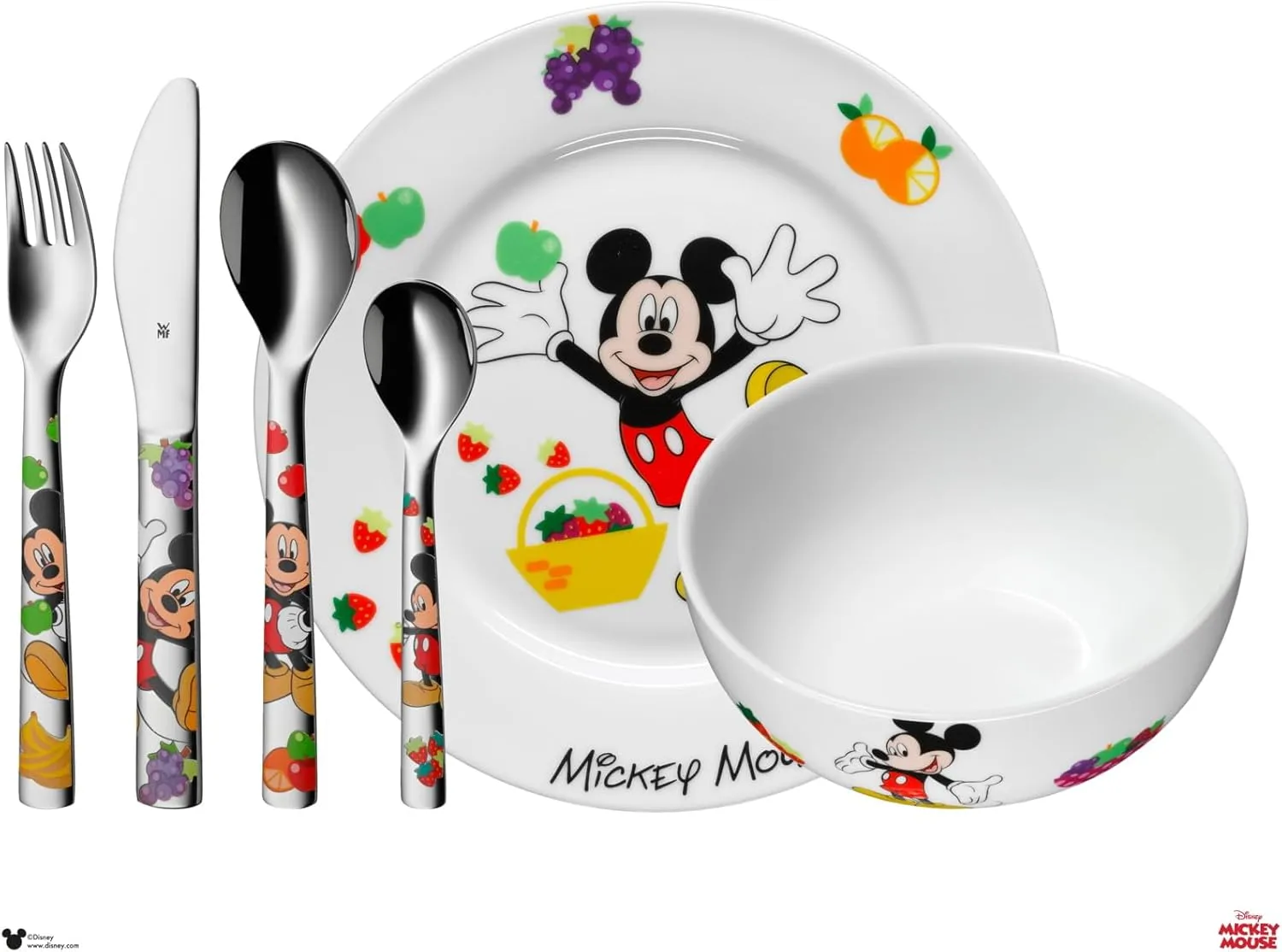 WMF Disney Mickey Mouse Cutlery 6-Piece Set W1282959964