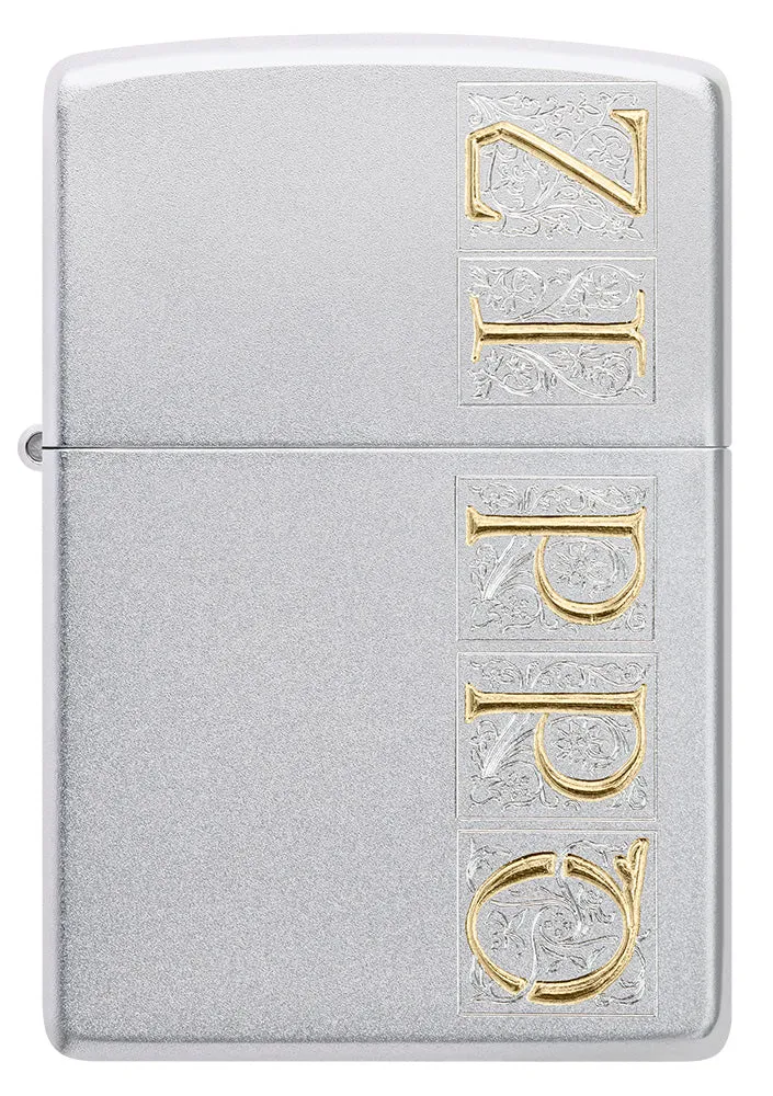 Wzór monogramu Zippo