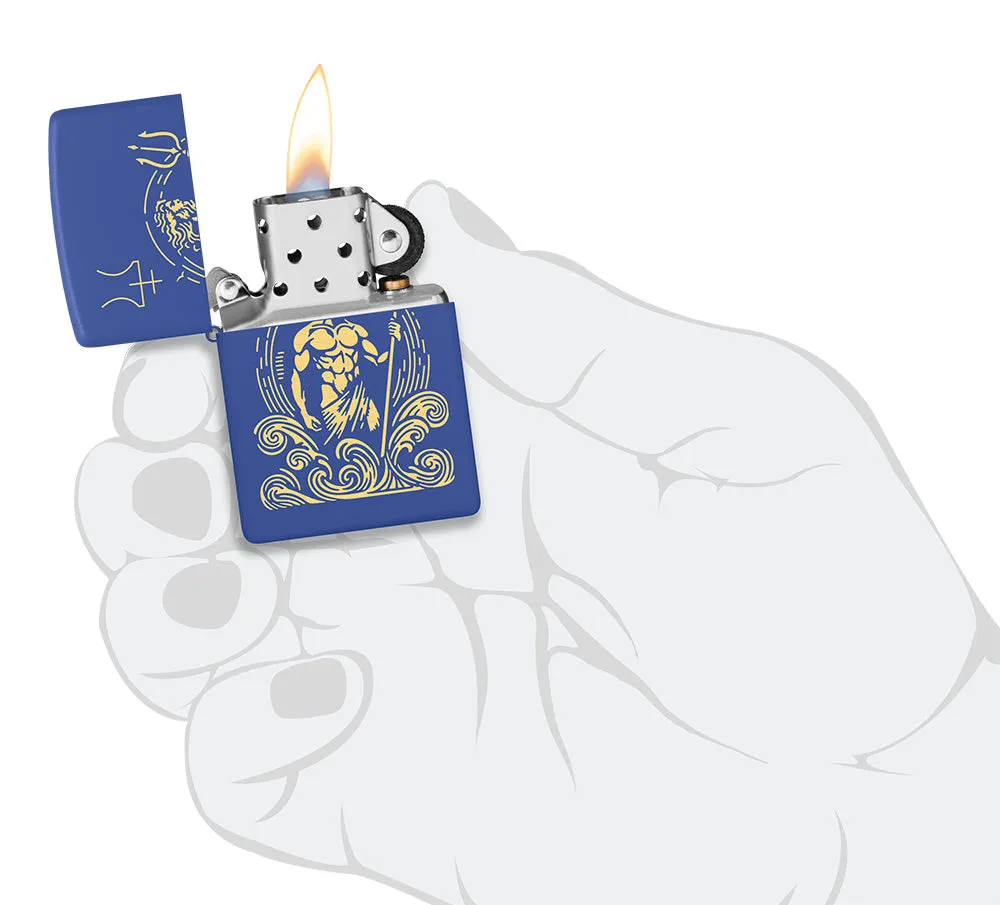 Wzór nawiązujący do rzymskiego boga Neptuna