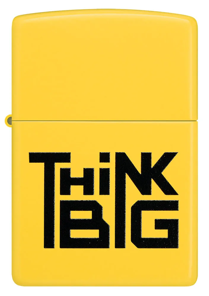 Wzór nawiązujący do Think Big [Działaj w Dużej Skali]