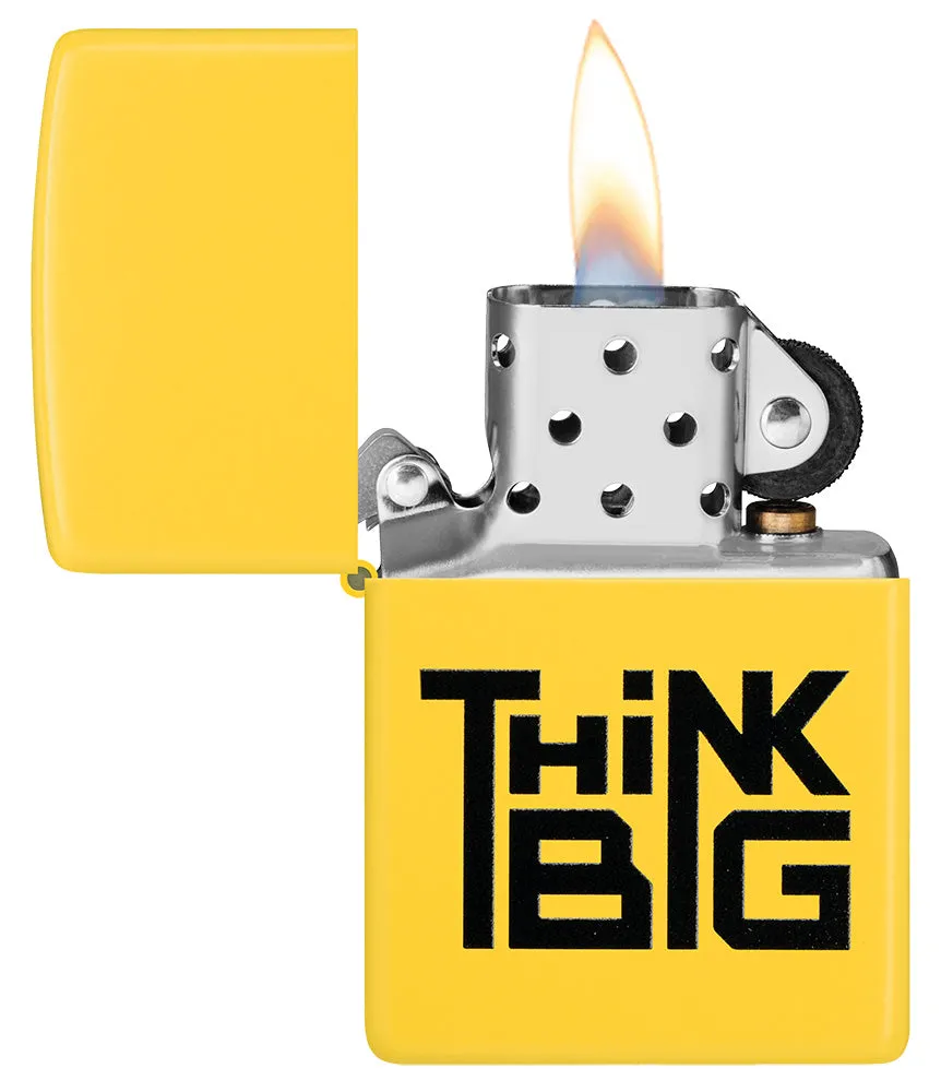 Wzór nawiązujący do Think Big [Działaj w Dużej Skali]