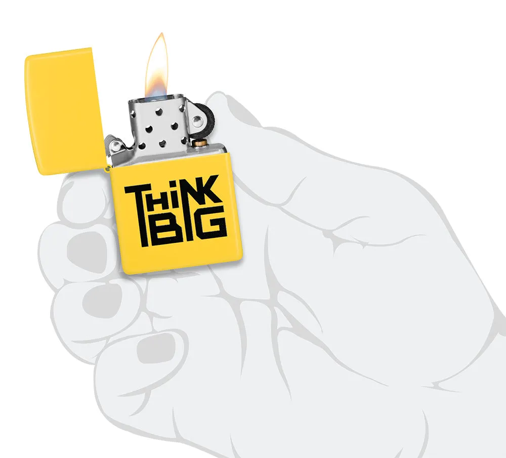 Wzór nawiązujący do Think Big [Działaj w Dużej Skali]