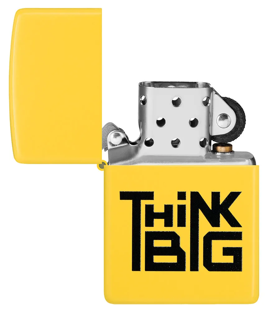 Wzór nawiązujący do Think Big [Działaj w Dużej Skali]