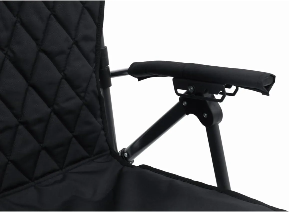 x Camping Chair, 61 x 85 x 90 cm, Black