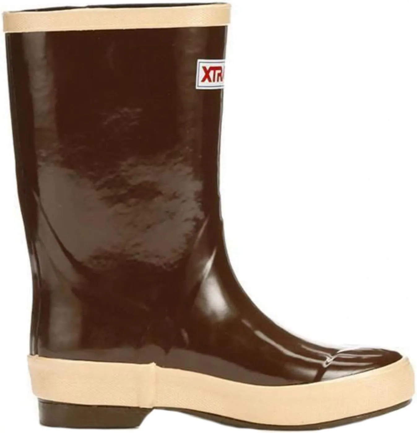 XTRATUF Legacy Little Kids Series 8” Neoprene Kids' Boots, Copper & Tan (22681G)