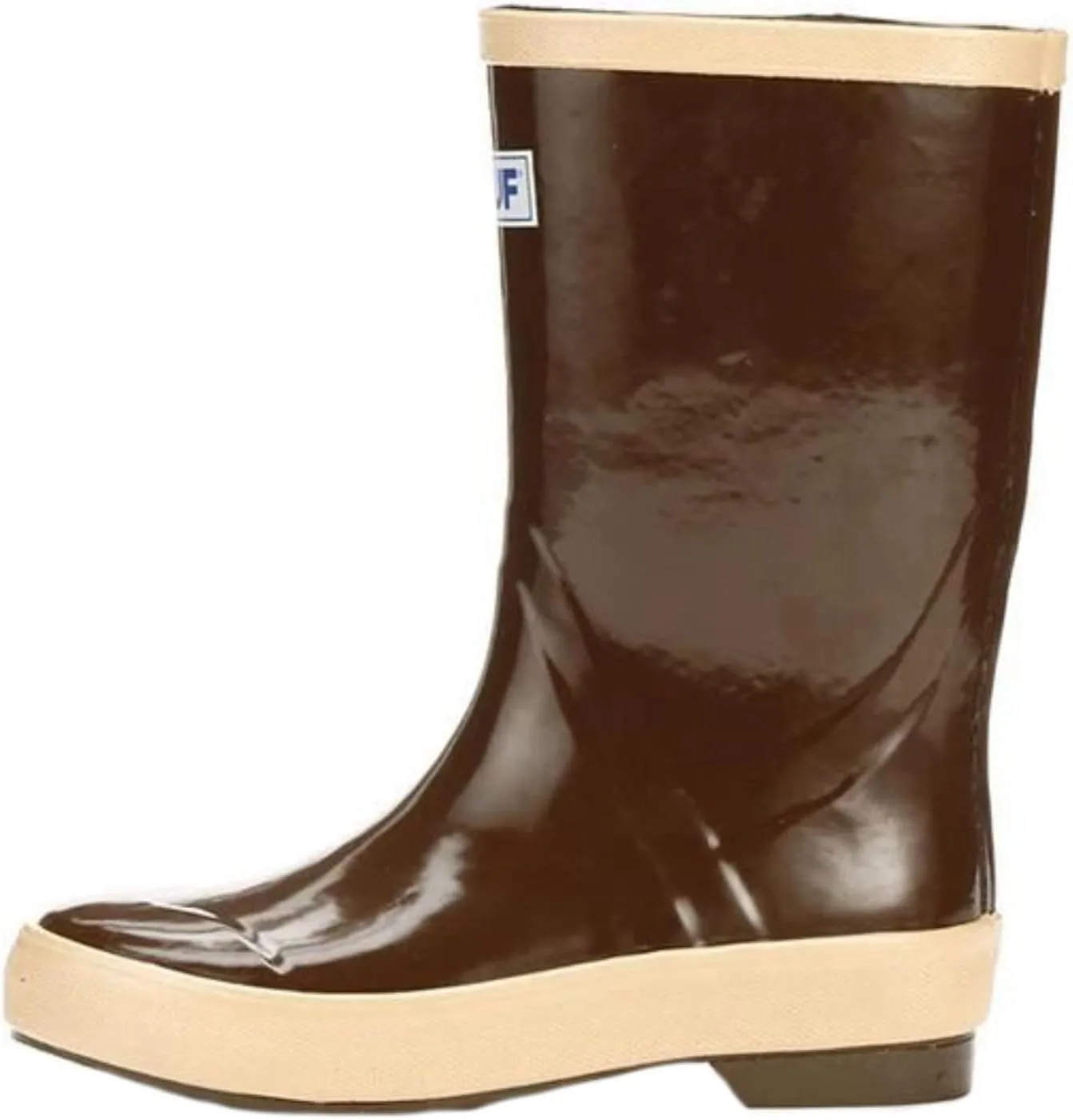 XTRATUF Legacy Little Kids Series 8” Neoprene Kids' Boots, Copper & Tan (22681G)