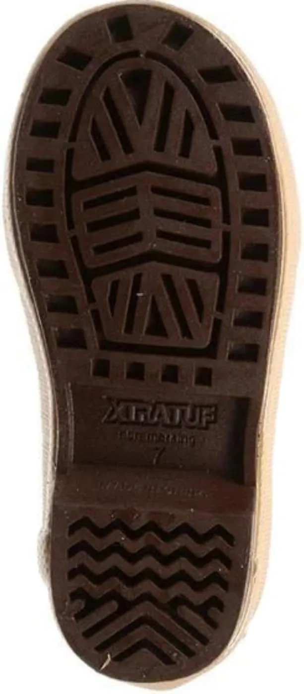 XTRATUF Legacy Little Kids Series 8” Neoprene Kids' Boots, Copper & Tan (22681G)