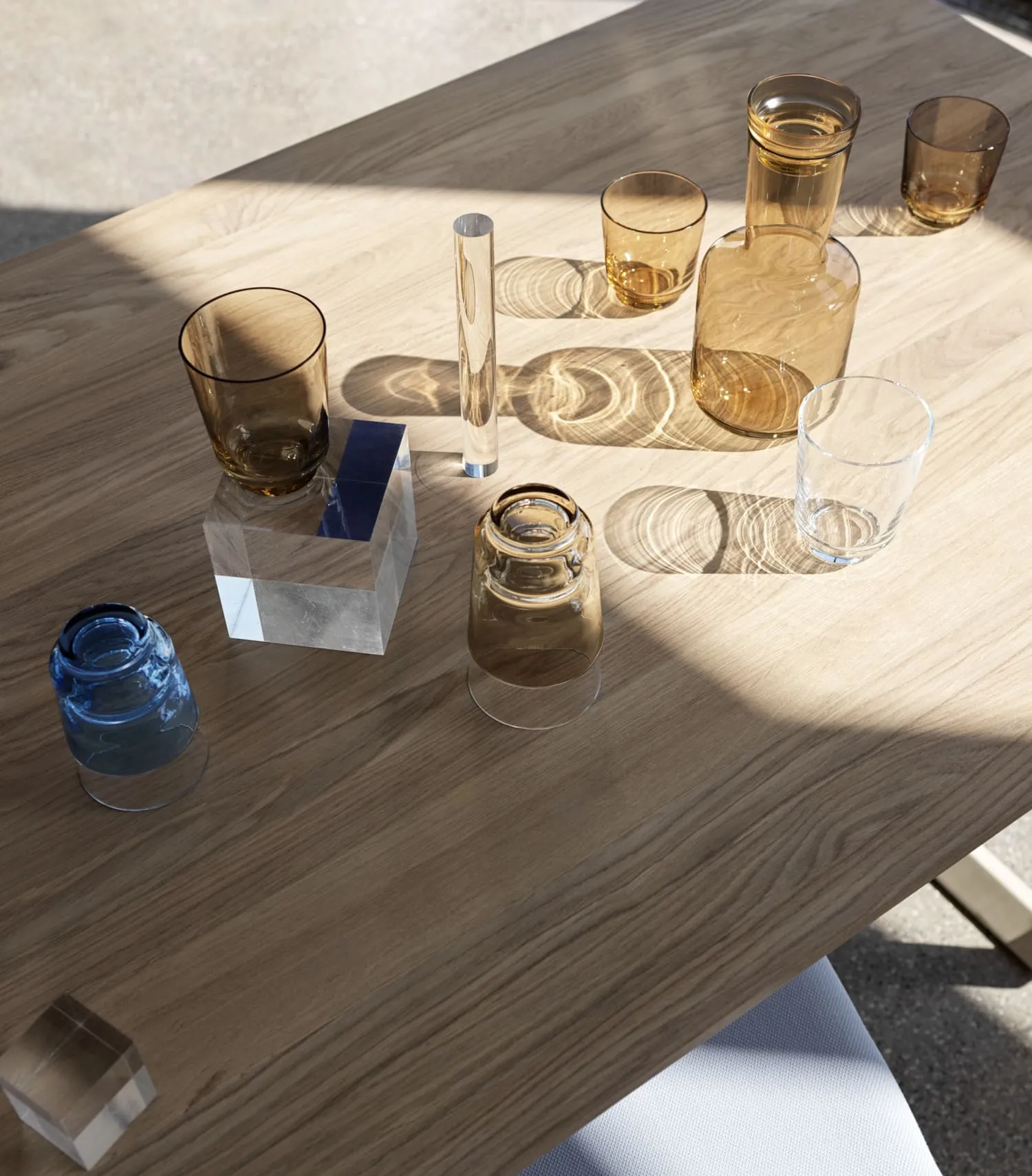 Yellow dinner set