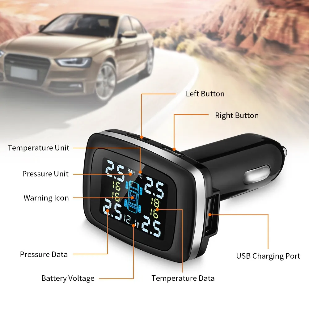ZEEPIN C100 Tire Pressure Monitoring