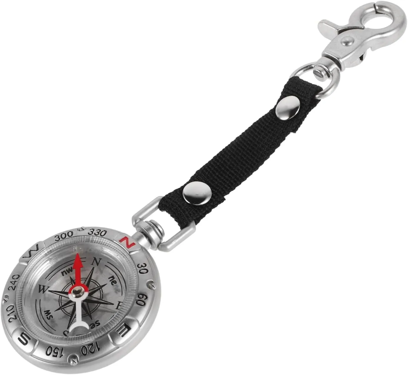 Zinc Alloy Compass Portable for Hiking Outdoor Activities Camping Accessory