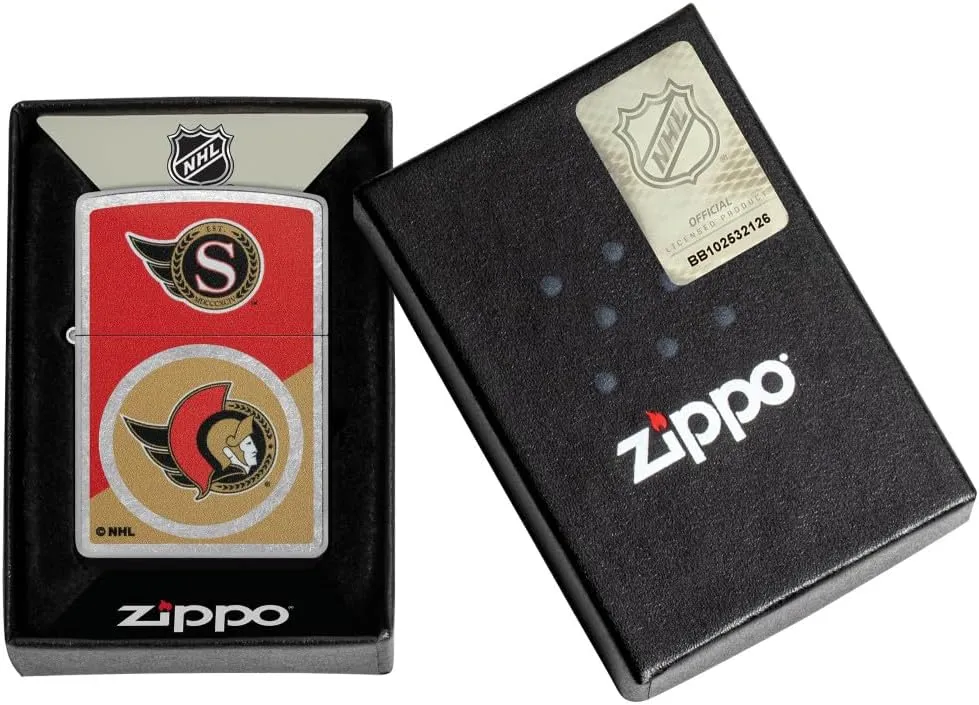 Zippo 2024 NHL Chrome Pocket Lighters