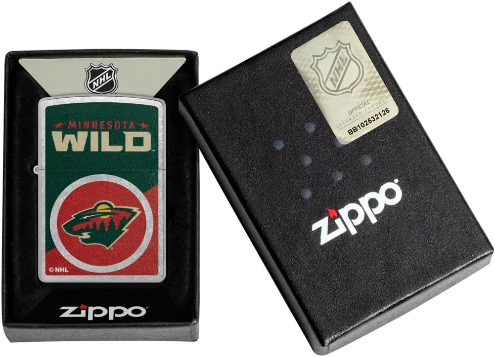 Zippo 2024 NHL Chrome Pocket Lighters