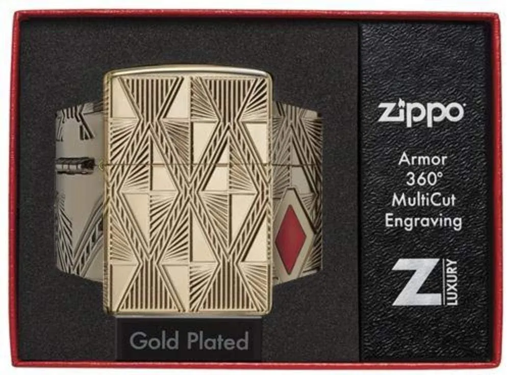 Zippo Armor Deep Carve Lighters