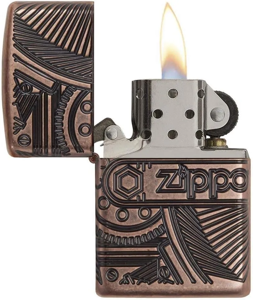 Zippo Armor Deep Carve Lighters