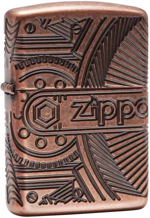 Zippo Armor Deep Carve Lighters