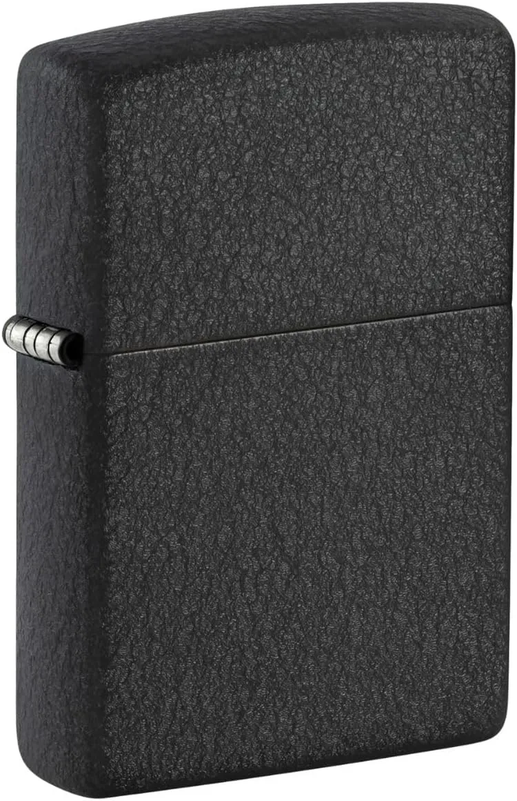 Zippo Black Crackle Pocket Lighter