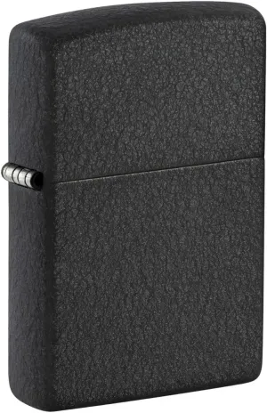 Zippo Black Crackle Pocket Lighter