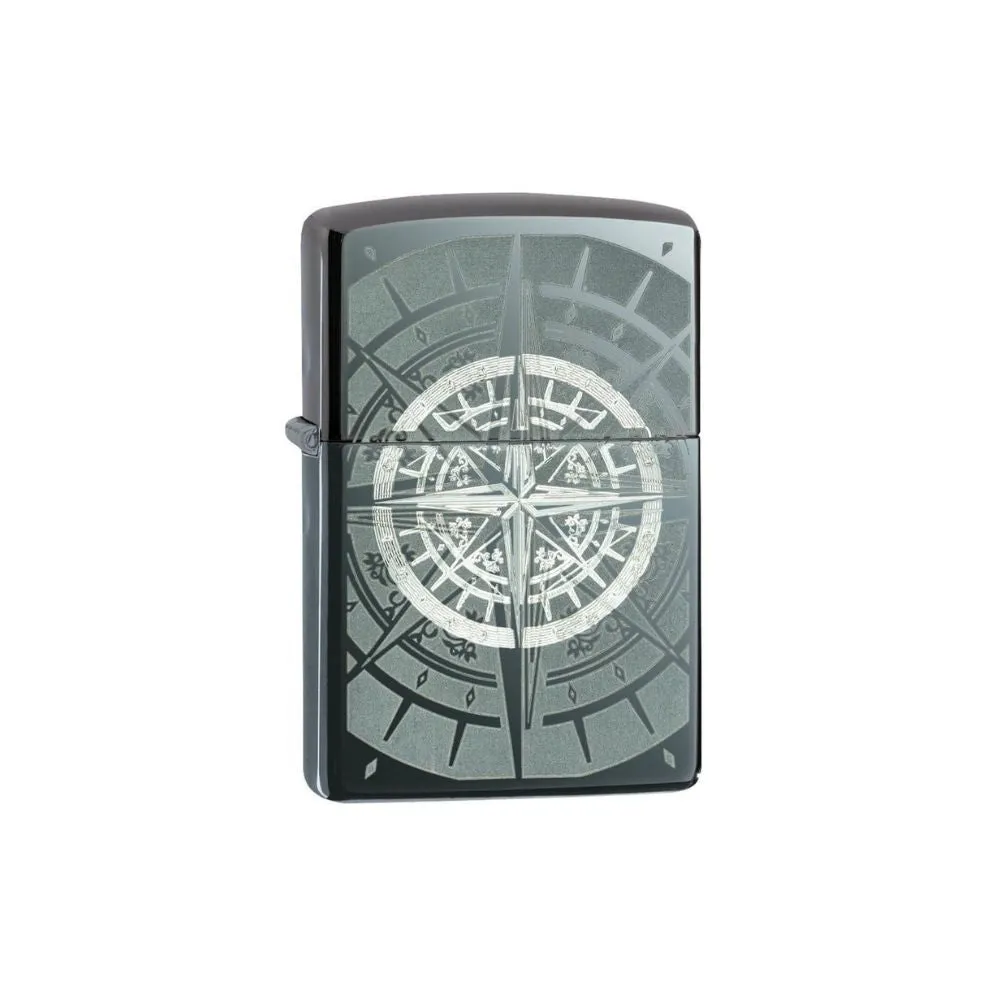 Zippo Black Ice Compass Lighter