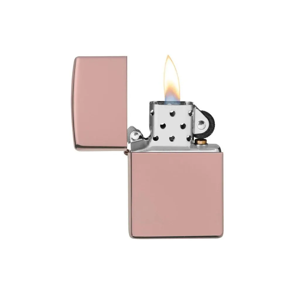 Zippo Classic High Polish Rose Gold Lighter