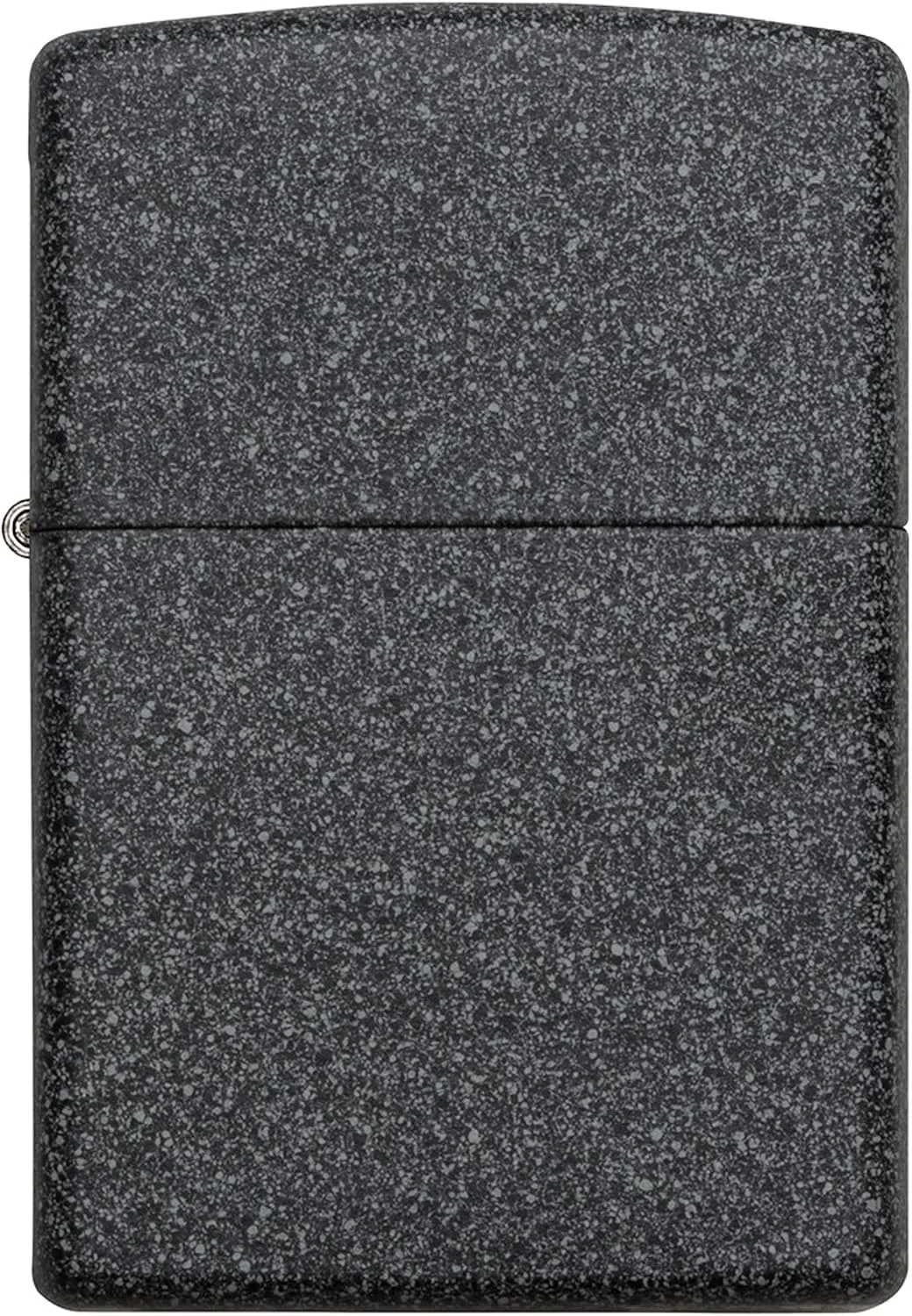 Zippo Classic Iron Stone Pocket Lighter, Black