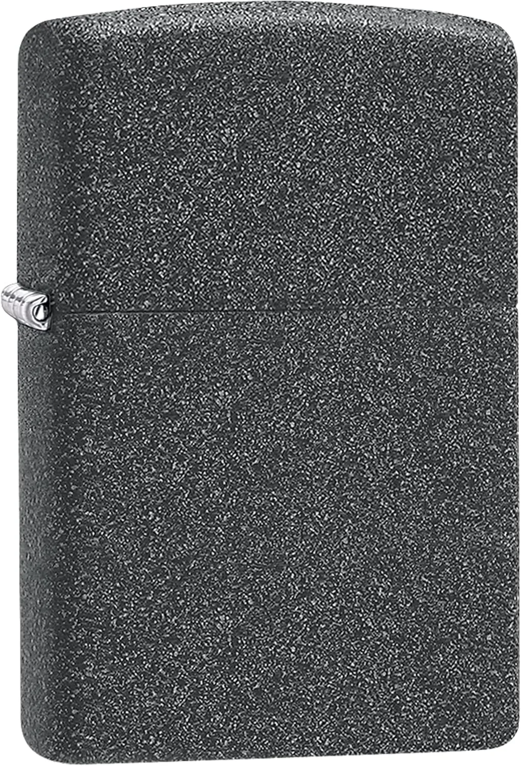 Zippo Classic Iron Stone Pocket Lighter, Black