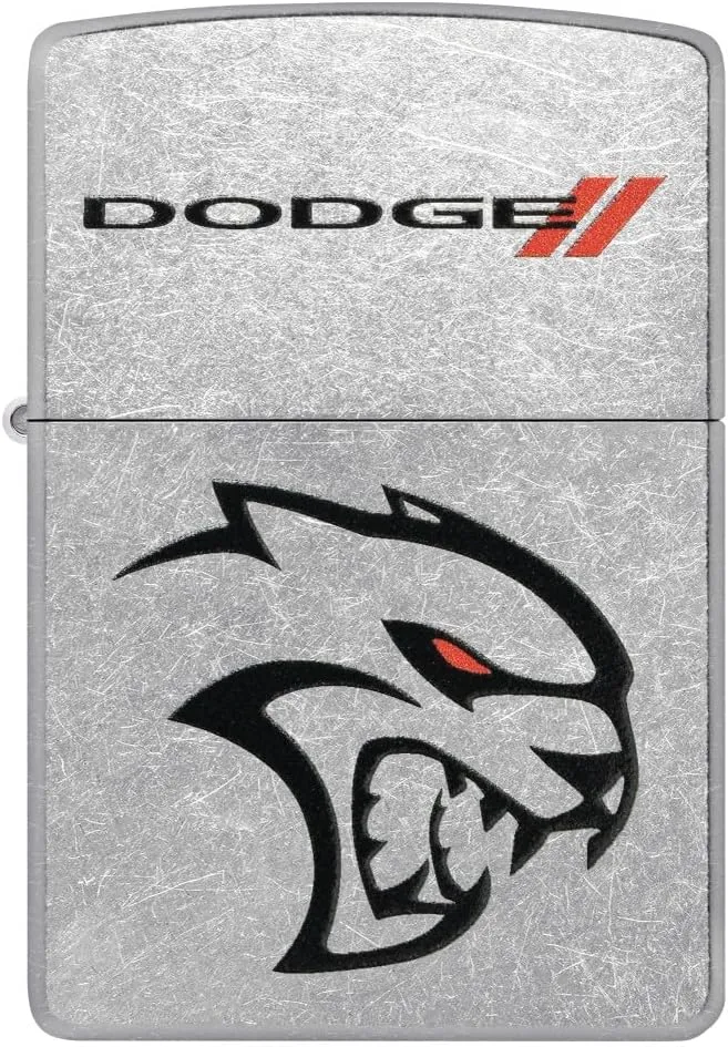 Zippo Dodge Street Chrome Pocket Lighter