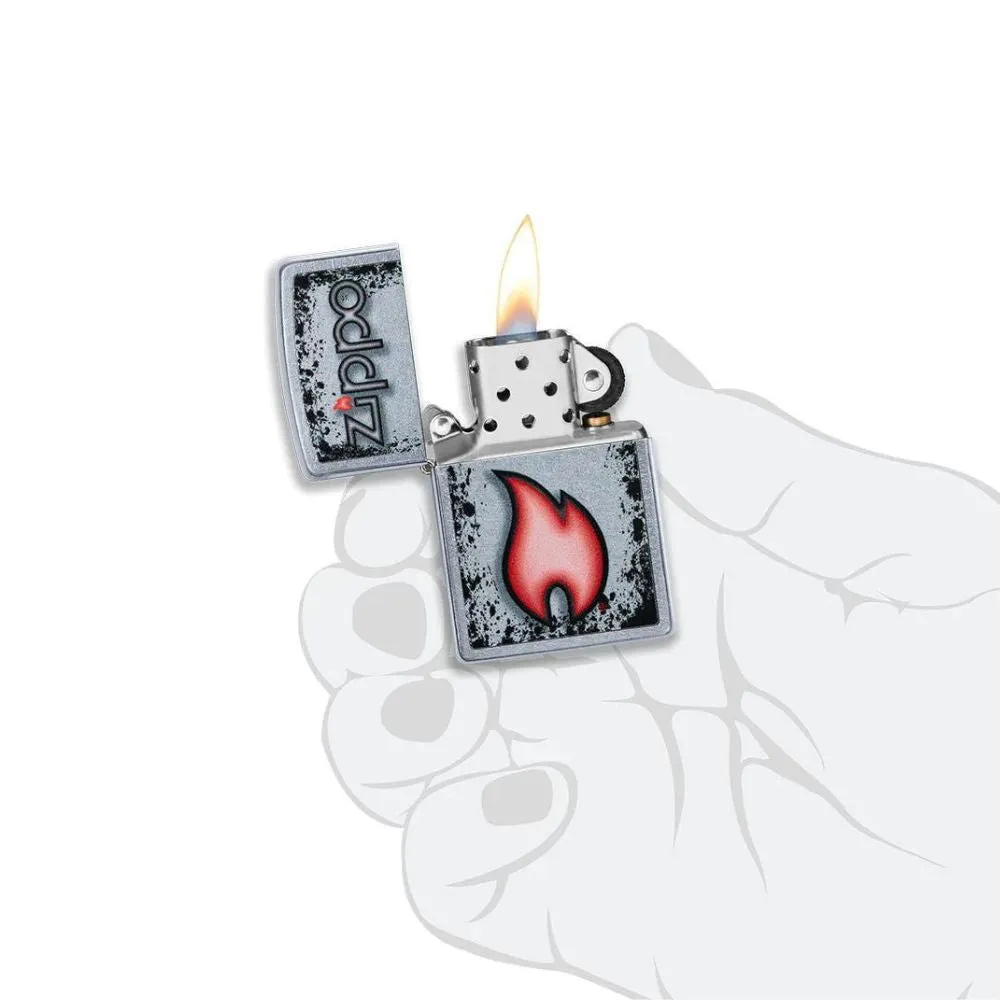 Zippo Flame Design Lighter