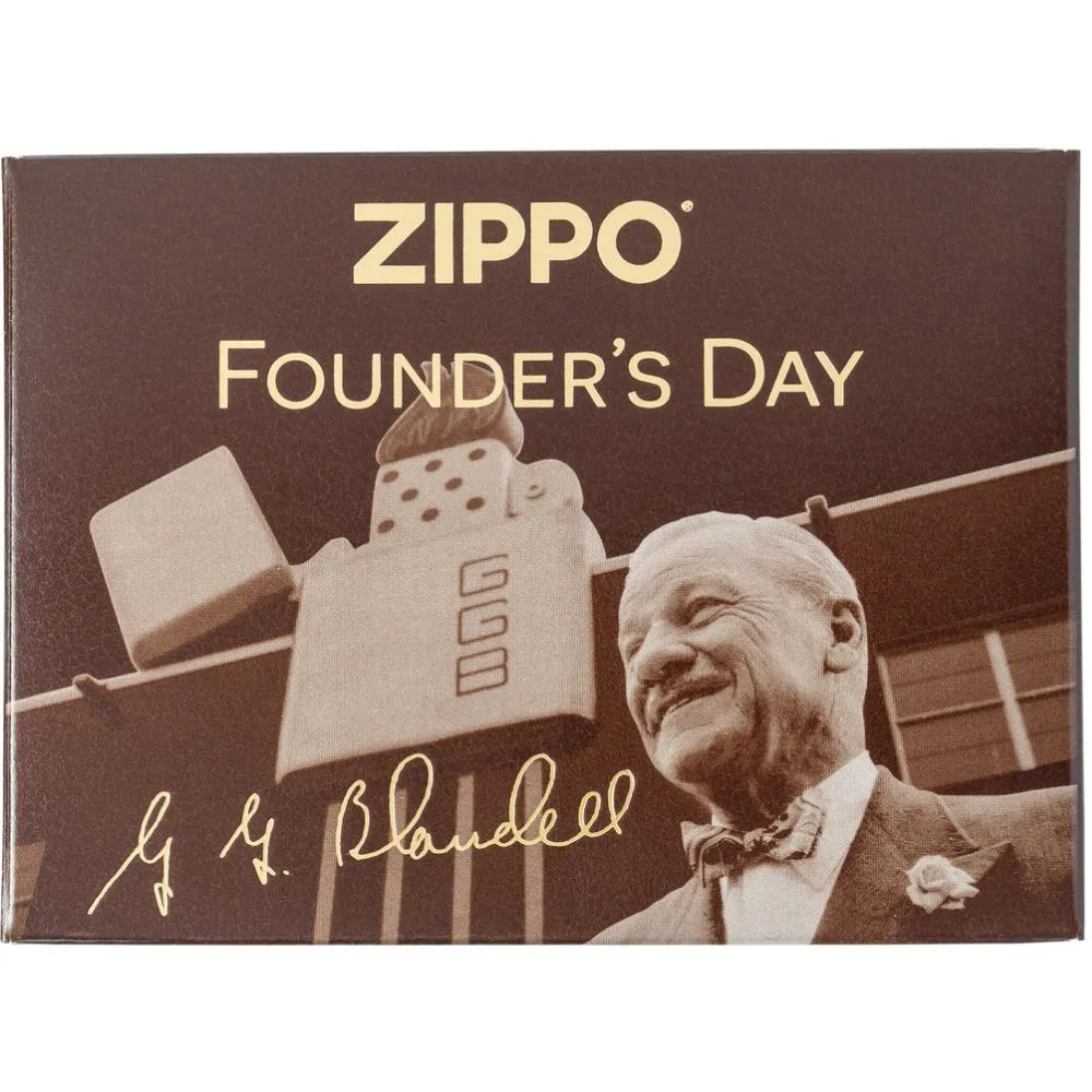 Zippo Founder's Day Collectible Lighter