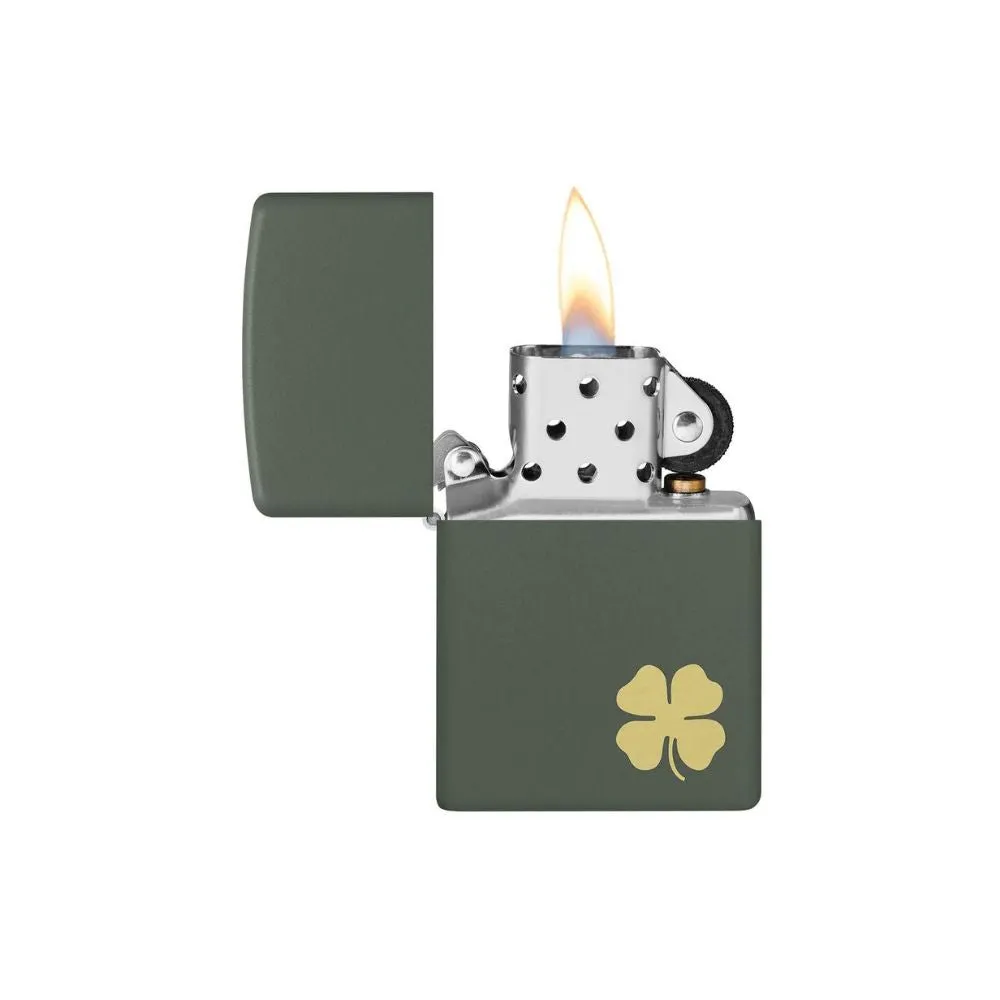Zippo Four Leaf Clover Lighter