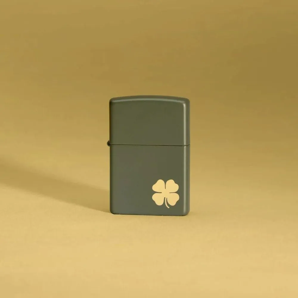 Zippo Four Leaf Clover Lighter