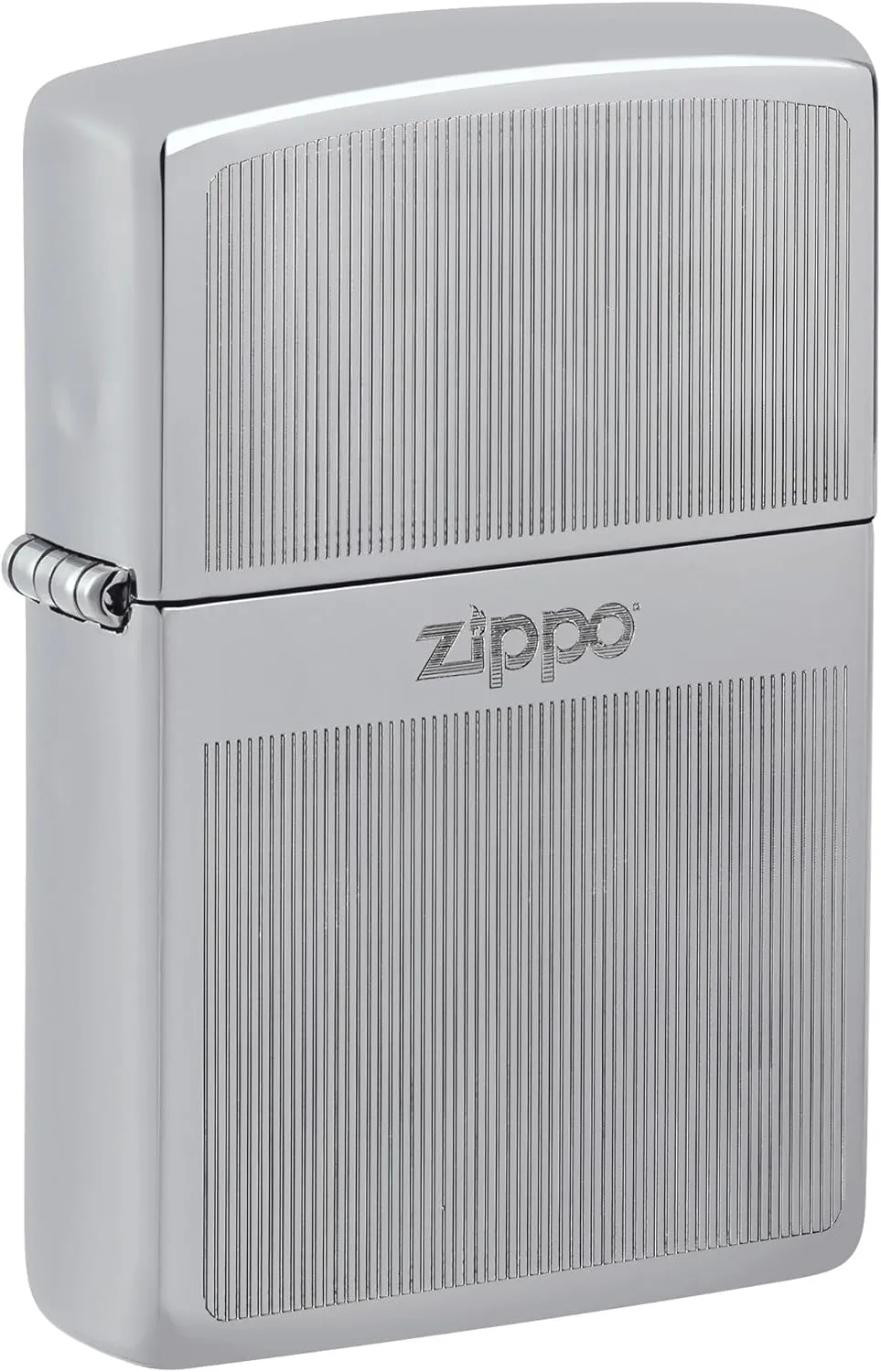 Zippo Lighter: Engraved Design - High Polish Chrome 81490