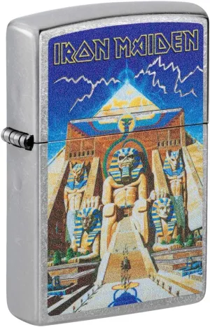Zippo Lighter: Iron Maiden, Powerslave - Street Chrome 81219