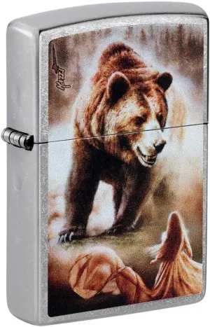 Zippo Lighter – Personalized Custom Message Engraved Animal Windproof Lighter